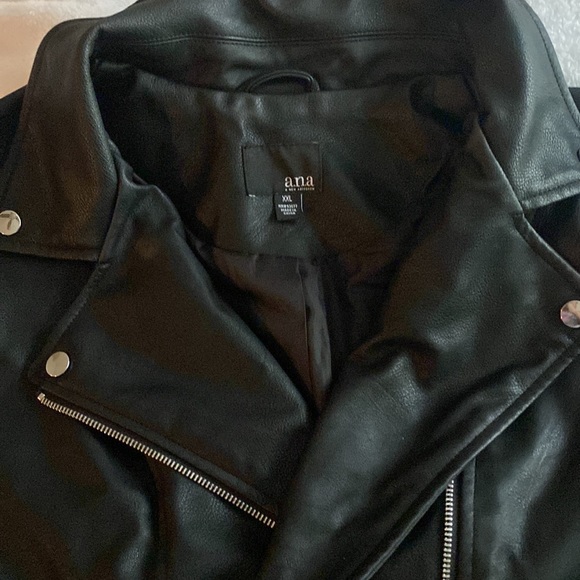 Moto faux leather jacket - Picture 2 of 6
